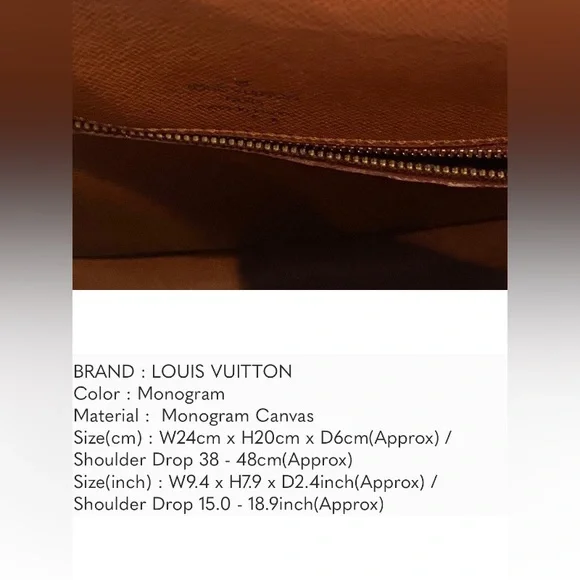 Louis Vuitton Saint Cloud gm vintage M51242 - Picture 16 of 16
